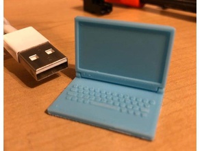 articulada brinquedo teclado do laptop jogo acessórios 3d print model - Mito3D