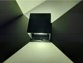 awakingdemi candeeiro de parede da placa decoração 3d print model - Mito3D