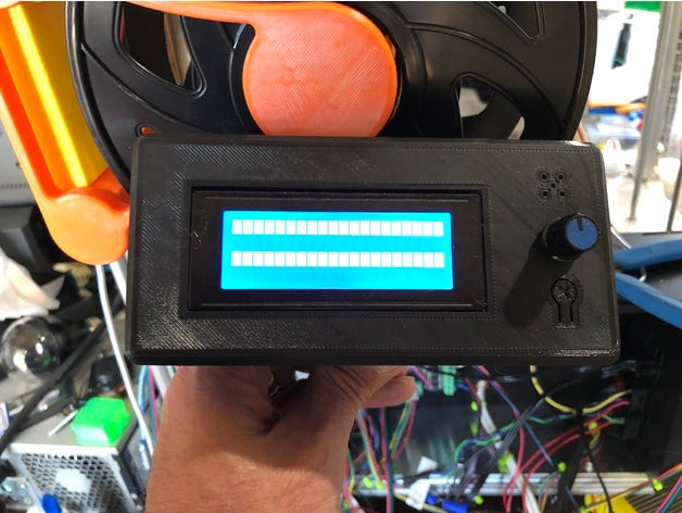 reprapdiscount smart controller snap case 3d printer parts lcd 3D print model - Mito3D