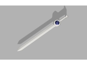 finn épée v2 accessoires de jeu l'aventure temps cosplay prop le costume l'humain 3d print model - Mito3D