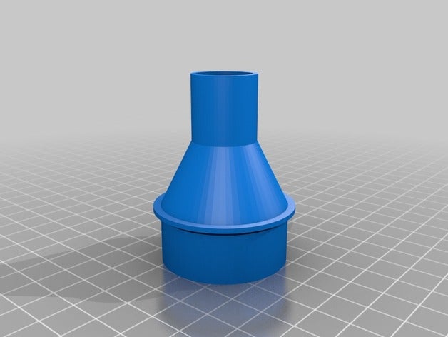 my customized vacuum hose adapter 15 20 parts 3D print model - Mito3D