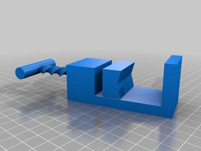 klemmeschraubstock quick fix strumenti 3d print model - Mito3D