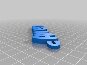 amreen organización personalizado 3d print model - Mito3D