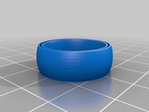 anti-stress anel 3d impressão bague 3d print model - Mito3D
