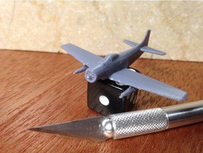 ad-6 skyraider micro-Rüstung wargames 3d print model - Mito3D