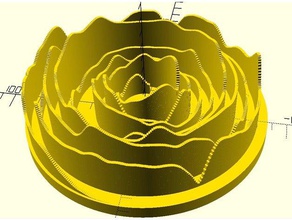 jelbert veri spiral openscad python arşimet tahrik heykeller disk gps verisi 3d print model - Mito3D