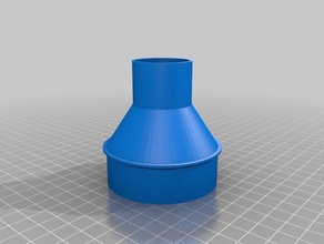meine kundenspezifische Vakuum-Schlauch-adapter Teile 3d print model - Mito3D