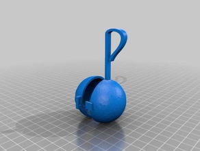 sucker-Gürtel-clip-Halter - Zubehör Saugnapf-Halter 3d print model - Mito3D
