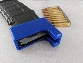 magpul ar15 magazine speedloader geco 223 rem clips sport outdoors ammunition speed loader 3d print model - Mito3D