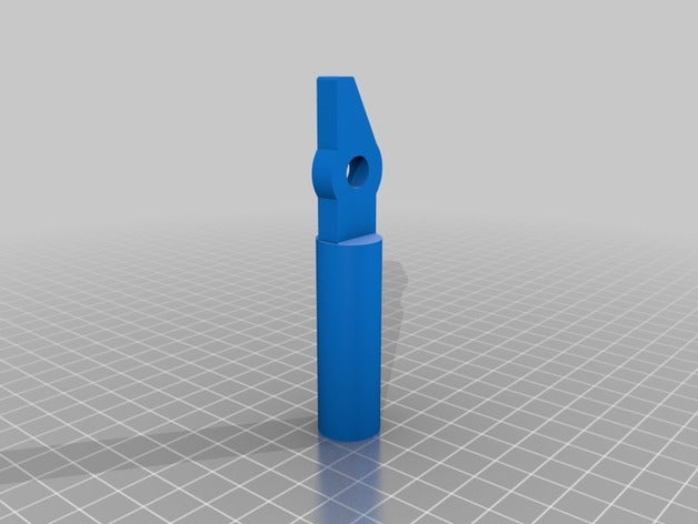 supporto tettuccio fiamma camper di sostituzione parti 3D print model - Mito3D