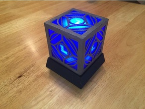 ışık taban jedi holokron httpswwwthingiversecomthing2678538 sahne star wars 3d print model - Mito3D