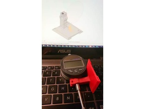 bis mini 2 Messuhr-Halter 3d Drucker Teile 3d print model - Mito3D