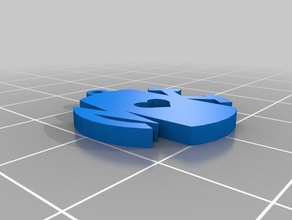 il mio personalizzata monogram pendant gioielli 3d print model - Mito3D
