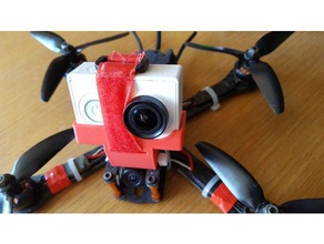 xiaomi yi action-cam holder camera 3d print model - Mito3D