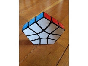 floppy megaminx twisty puzzle i cuboide pentagono prisma rubik rubiks cube 3d print model - Mito3D