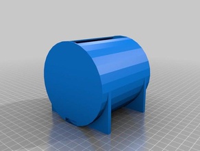 contenedor pilas usadas piller kullanılır kaplar aaa Pil 3d print model - Mito3D