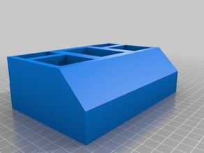 desk organizer out name plate other clean office organization school 3d print model - Mito3D