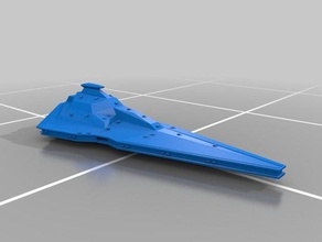 redentor de la clase star destroyer vehículos scifi nave espacial starwars wars 3d print model - Mito3D