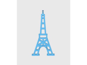 tokyo tower key chain keychains 3d print model - Mito3D