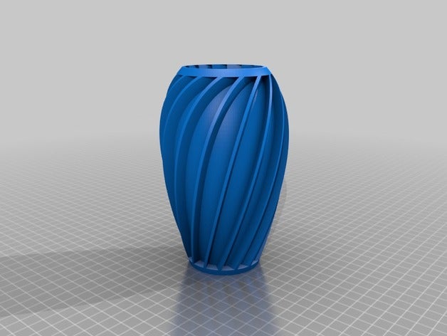 my customized spiral vase collection sculptures 3D print model - Mito3D