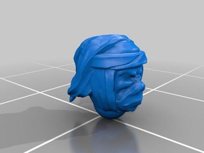 imperial désert têtes jeux 3d print model - Mito3D