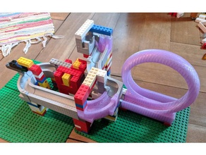 lego Marmor ausgeführt Bau - Spielzeug Ziegel lego-kompatibel Marmor-Rennen 3d print model - Mito3D
