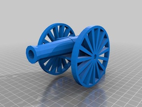 mon personnalisés canon véhicules 3d print model - Mito3D