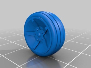 gaslands roues jeux 3d print model - Mito3D