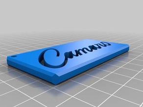 chevrolet camaro logo Anahtarlık Otomotiv 3d print model - Mito3D