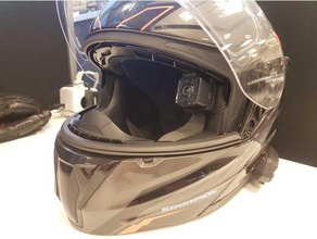 quelima sq13 Kamera Motorrad Helm montieren automotive Kamera-Halterung dashcam Beweis Versicherung Sicherheit video xdr4g0nx 3d print model - Mito3D