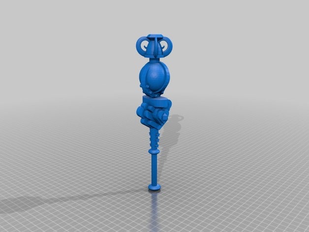 moon rod remixed - Spielzeug Spiele Spirale 3D print model - Mito3D