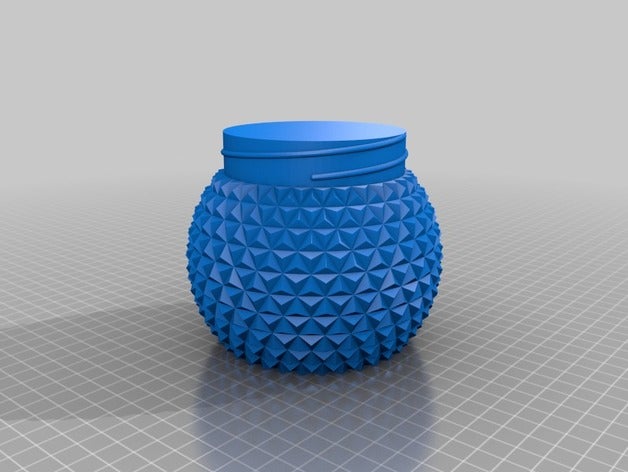 jar containers customized 3D print model - Mito3D