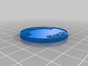 cyber defense coins badges customized 3d print model - Mito3D