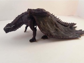 gore magala criaturas a capcom dragão o élder monster hunter 4 jogo de vídeo jogos wyvern 3d print model - Mito3D