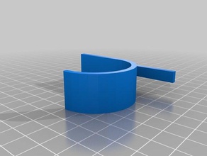 magic lip hook 2 organization customized 3d print model - Mito3D