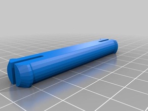 my customized simple pin connector parts 3d print model - Mito3D