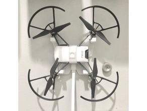 dji ryze tello drone de montagem na parede rc veículos quadcopter 3d print model - Mito3D