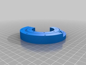 mii3d 100mm 50b slew bearing crossed cylinder rollers diy customized 3d print model - Mito3D