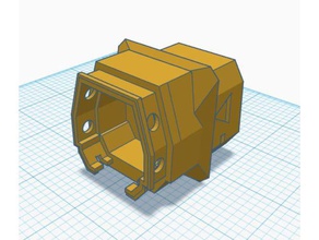 el retroceso de nerf stock adaptador 3d impresión 3d print model - Mito3D