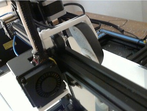 cr-10 extrudernozzle support de caméra 3d l'imprimante accessoires 3d print model - Mito3D
