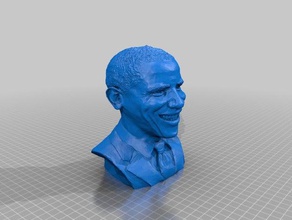 barak obama banco los juguetes juegos de la moneda dinero el presidente 3d print model - Mito3D