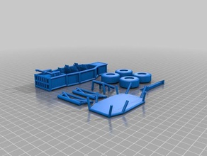 dune buggy jouet jeu accessoires 3d print model - Mito3D