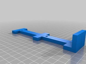 my customized cabinet pull jig type 3 imperial tools 3d print model - Mito3D