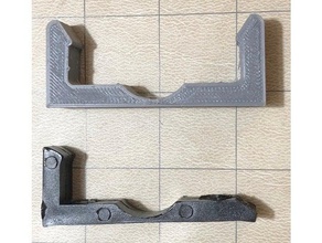 cart handle latch pets repair 3d print model - Mito3D