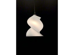 öffnen Sie die Lampe Schatten Kunst 3d-drucken hemma hemma-Buchse ikea ikeahack hack Lampenschirm openscad strala vase-Modus 3d print model - Mito3D