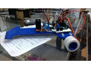 line-follower Roboter lernen qtr-8rc 3d print model - Mito3D