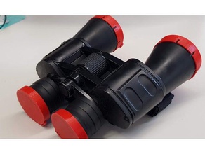 Objektiv Okular deckt Fernglas - Ersatz Teile 3d print model - Mito3D