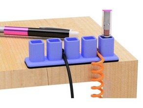 usb-Kabel-Halter pencil case Typ 3d drucken 3d print model - Mito3D