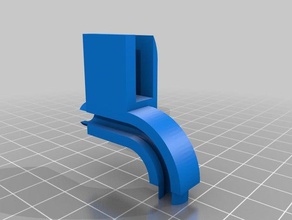 caldo letto curva 3d la stampante accessori anycubic prusa cavo focolaio 3d print model - Mito3D