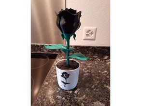 vaso di fiori arredamento decorazione 3d print model - Mito3D